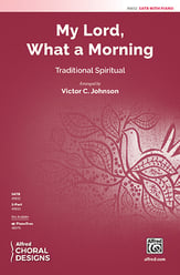 My Lord, What a Morning SATB choral sheet music cover